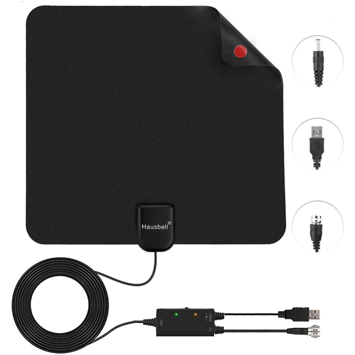 HAUSBELL HD Antenna for TV Indoor, Amplified HD Digital TV Antenna