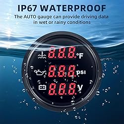 MH Triple Gauge Set - Water Temp