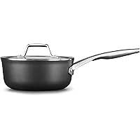 Calphalon Premier Hard-Anodized Nonstick Cookware, 2.5-Quart Sauce Pan with Cover