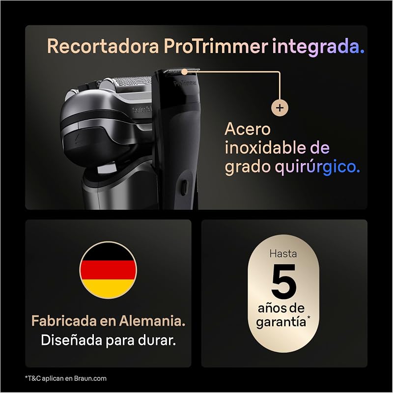 Series 9 Pro+ Afeitadora Eléctrica Hombre, 9625S, Grafito — foto 6 de 8