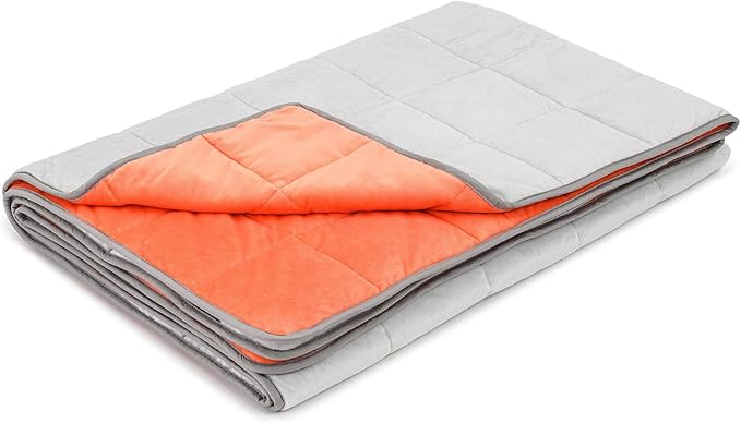 Amazon.com: LUXOME Weighted Blanket for Adults with Integrated Ultra