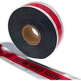 ACE Supply Buried Electrical Line Caution Tape - Detectable Underground Tape - 3 Inch x 1000 Ft Length, 5 Mil - Buried Electrical Tape Used for Utility Marking Tape
