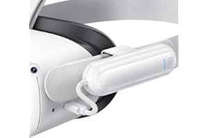 Battery Pack for Oculus Quest 2, Kinwin 20000mWh Extended Battery for Meta Quest 2 Accessories, 10W Fast Charging VR Headset Battery Pack, Lightweight and Portable Charger for Extra 2-4H Playtime