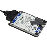 USB 2.0 to SATA Serial ATA 15+7 22P Adapter Cable For 2.5" HDD Laptop Hard Drive UK Shop