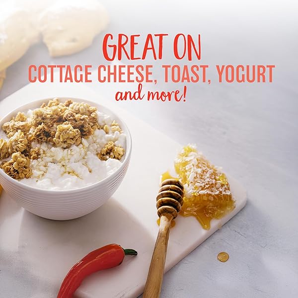 OATSOME HOT HONEY GRANOLA, 5G PROTEIN, GLUTEN FREE, MADE WITH REAL HONEY, WHOLE GRAIN ORGANIC OATS & CHILI PEPPER FLAVOR, FOR PROTEIN SNACKS CEREALS BREAKFAST YOGURT, 10 OZ BAG