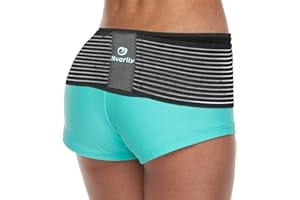 Nvorliy SI Joint Belt Plus Size Sacroiliac Brace Lumbar Lower Back Adjustable Compression Support Belly Band Stabilize Hip & Pelvic Relief Pain for Sciatic Nerve Fits Women and Men (2XL/3XL(50"-60"))