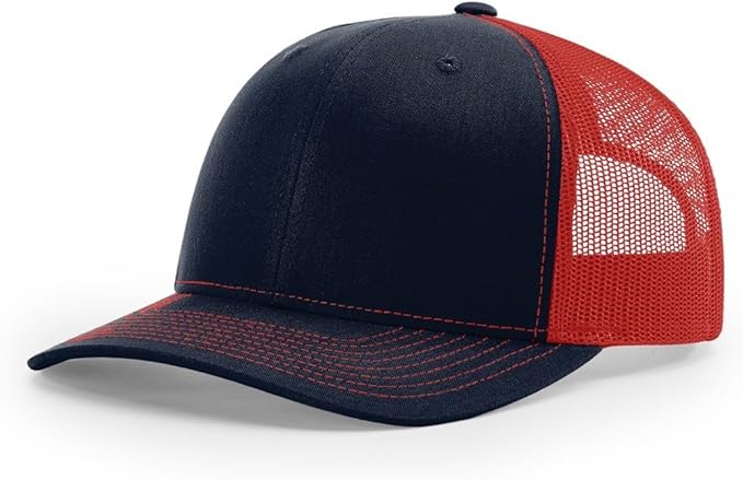 red mesh hat