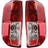 Tail Lights Compatible With 2005-2021 Nissan Frontier Left and Right Side | With Bulbs,A pair of taillights,Rear lights,Replace NI2801206 NI2800206