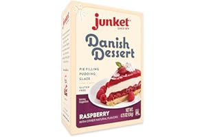 Junket Danish Dessert Raspberry, 4.75 Ounce (Pack of 1) Pie Filling, Puddings and Glazes