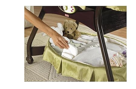 zen collection gliding bassinet