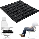 Fghjke Sondur Travel Cushion Inflatable Seat Cushionair Cushion Inflatable Chair Air Seat Car Portable Breathable Comfort,Pain Pressure Relief Camping Ideal for Daily Use Prolonged Sitting