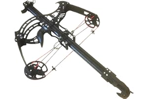 Joojeers 50 Burst Rapid Fire Ball Bearing Compound Bow, 40 LBS Draw Weight 330+FPS Hunting and Shooting Slingshot Rifle Shoot