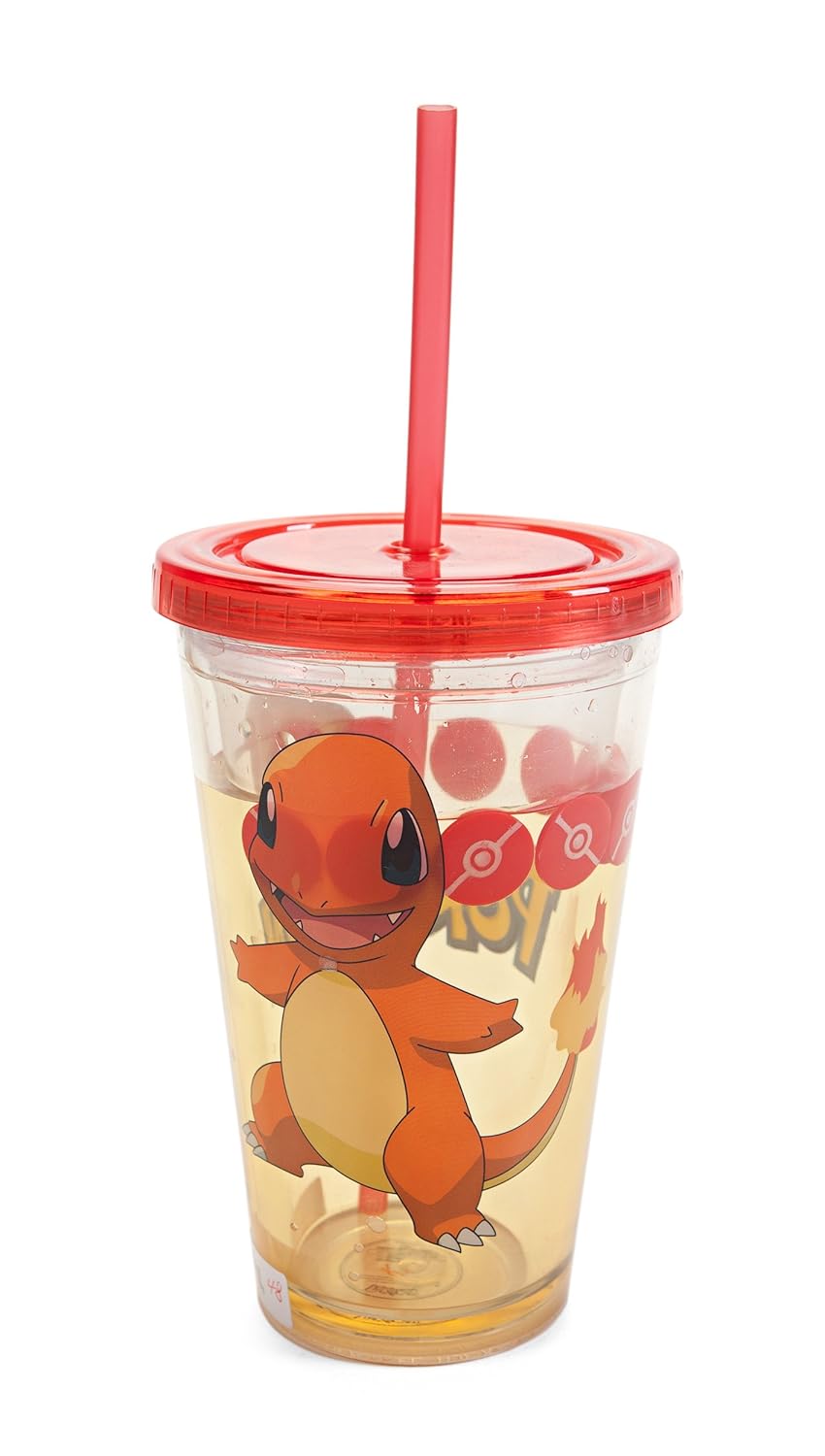 Pokemon Charmander 18oz Carnival Cup w/ Floating Confetti