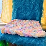 TSLBW Knitting Wool Yarn 4 x 100g Multi-Colored Soft Chunky Yarn view 6