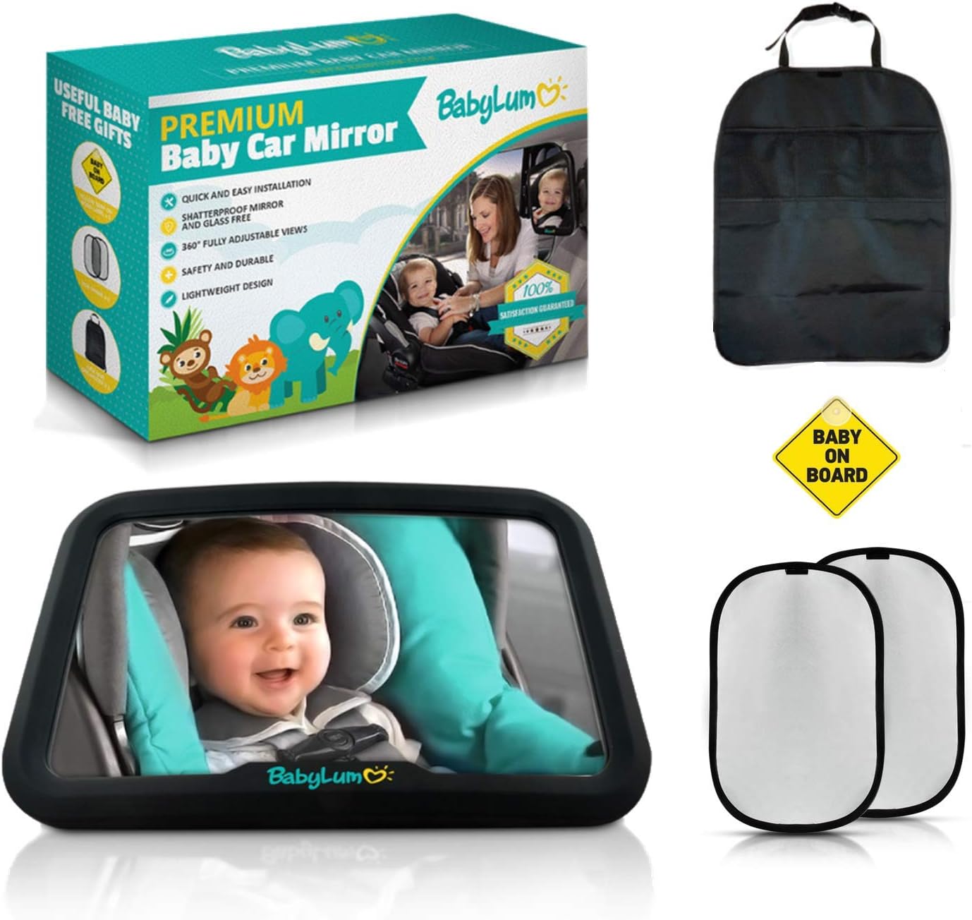 baby car mirror boots