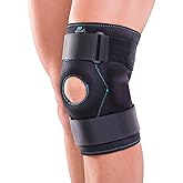DonJoy Advantage Double-Hinged Knee Wrap Brace (Large to X-Large) | Supports sprains, strains and medial-lateral instability, Patella buttress, 15" to 19" fit range