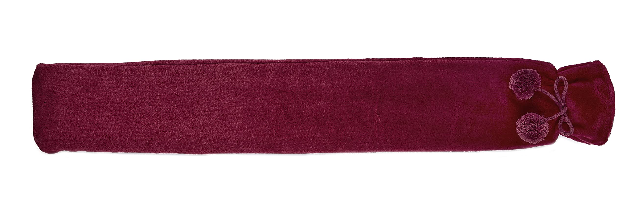 Warmies Hot Water Bottle Cranberry Fleece Cover, Long Wearable Hot Water Bottle
