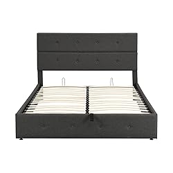 Harper & Bright Designs Lift Up Storage Bed Queen
