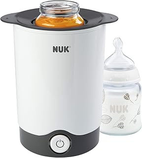 NUK Thermo Express Flaschenwärmer, besonders schnelles und schonendes Erwärmen in nur 90 Sekunden, für Gläschen und Flaschen