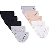 Amazon Essentials Women's Cotton High Leg Brief