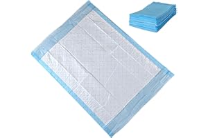 Vakly Disposable Underpads 17 x 24 in (25 Pack) – Waterproof Absorbent Incontinence Bed & Chair Pads for Adults & Babies, Dis