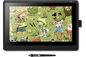Wacom Cintiq 16 Drawing Tablet with Screen, 15.4" Full HD Display Graphic Arts Tablet Includes Pro Pen 2 w/Tilt Response, Gra