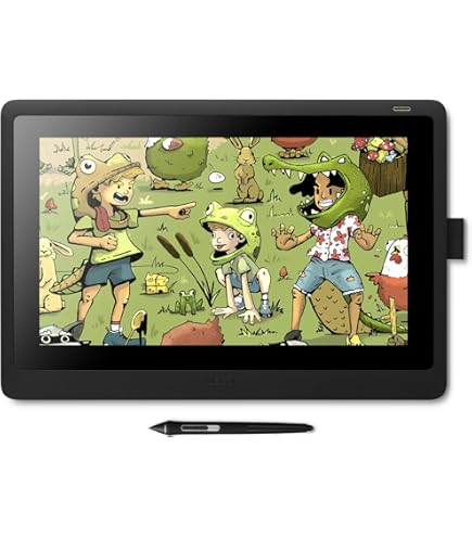 Tablette Graphique Wacom Cintiq 12WX DTZ-1200W - Écran Interactif, Occasion