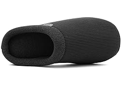 UBFEN Mens Slippers for Indoor Bedroom Memory Foam
