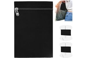 Poche latérale cousue avec fermeture éclair, comprend 2 paquets de fils à coudre de 20 mètres au total, poches cachées pour l