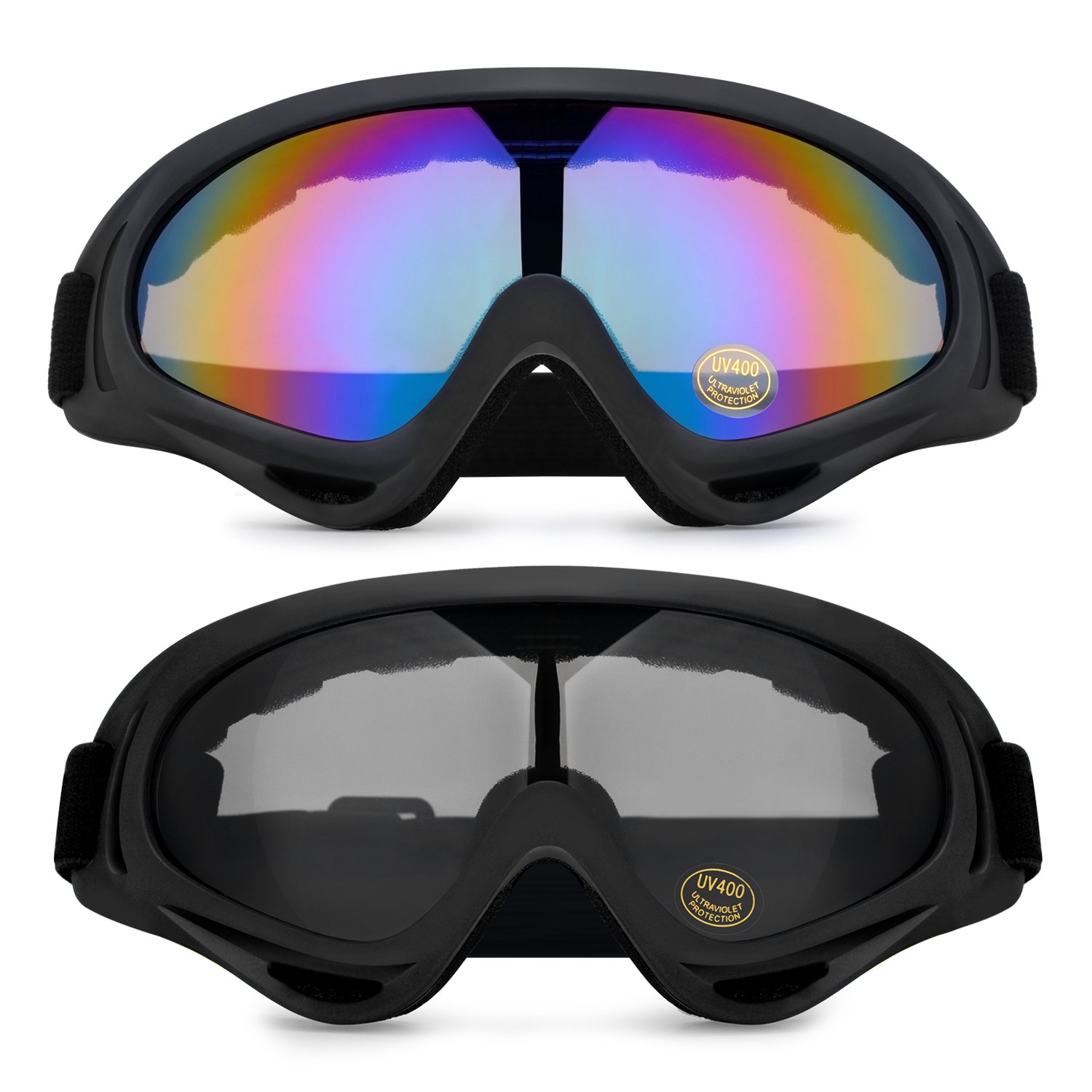 snowboarding with glasses