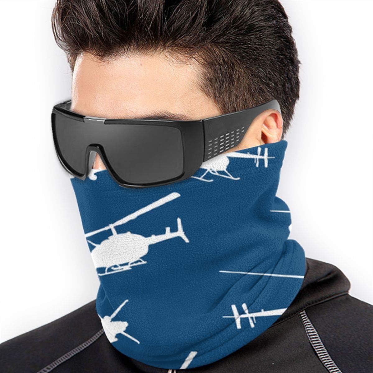 Unique Design Helicopter1 Summer Face Mask Balaclava Neck Gaiter Scarf