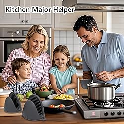 ChufanMomsil 6 Pack Mini Oven Mitts Silicone Pot