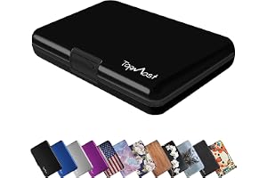 TopMost Aluminum Credit Card Holder, RFID Blocking Wallet for Women & Men
