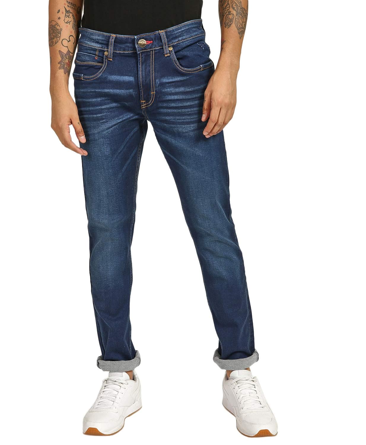 Buy BUFFALO Men's Slim Fit Jeans at Amazon.in