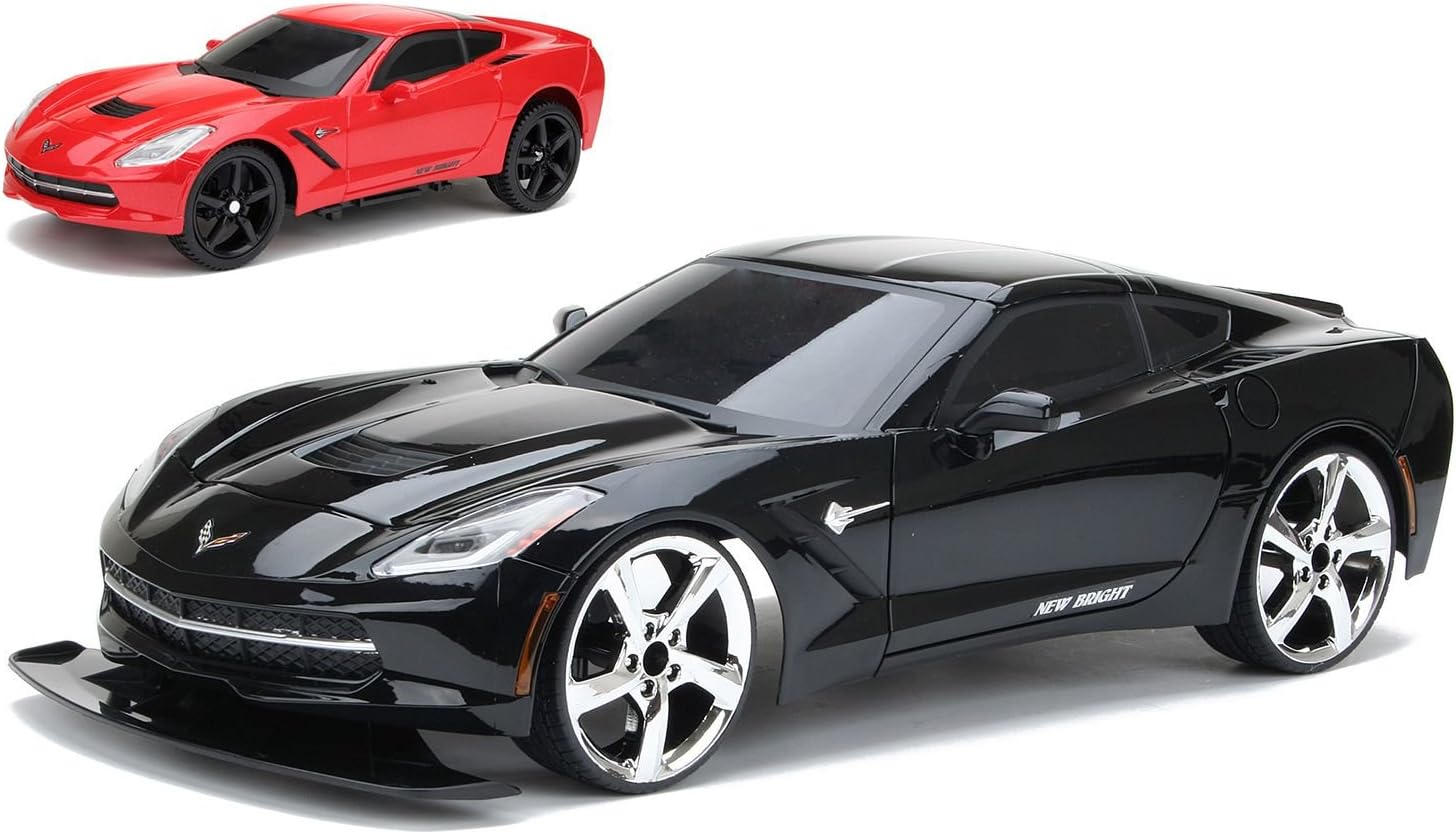 new bright rc corvette stingray white