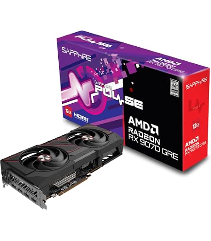 Amazon.com: XFX Swift AMD Radeon RX 9070 GRE Triple Fan Gaming