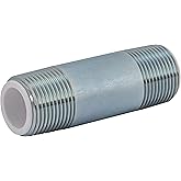 Eastman 3/4 Inch MIP Dielectric Nipple, 3 Inch Length, Galvanized Steel, 60095