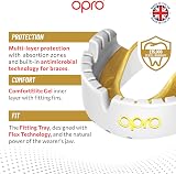 OPRO Gold Level Mouthguard with Braces Premium Fit Adult 10+ view 3