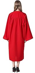 IvyRobes Unisex Matte Robe with Open Sleeves for