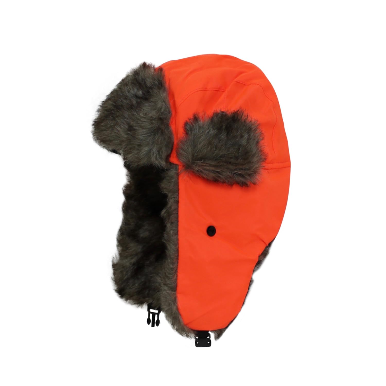 hunter orange trapper hat