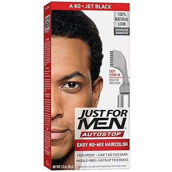 Amazon Com Just For Men Autostop Men S Hair Color Jet Black