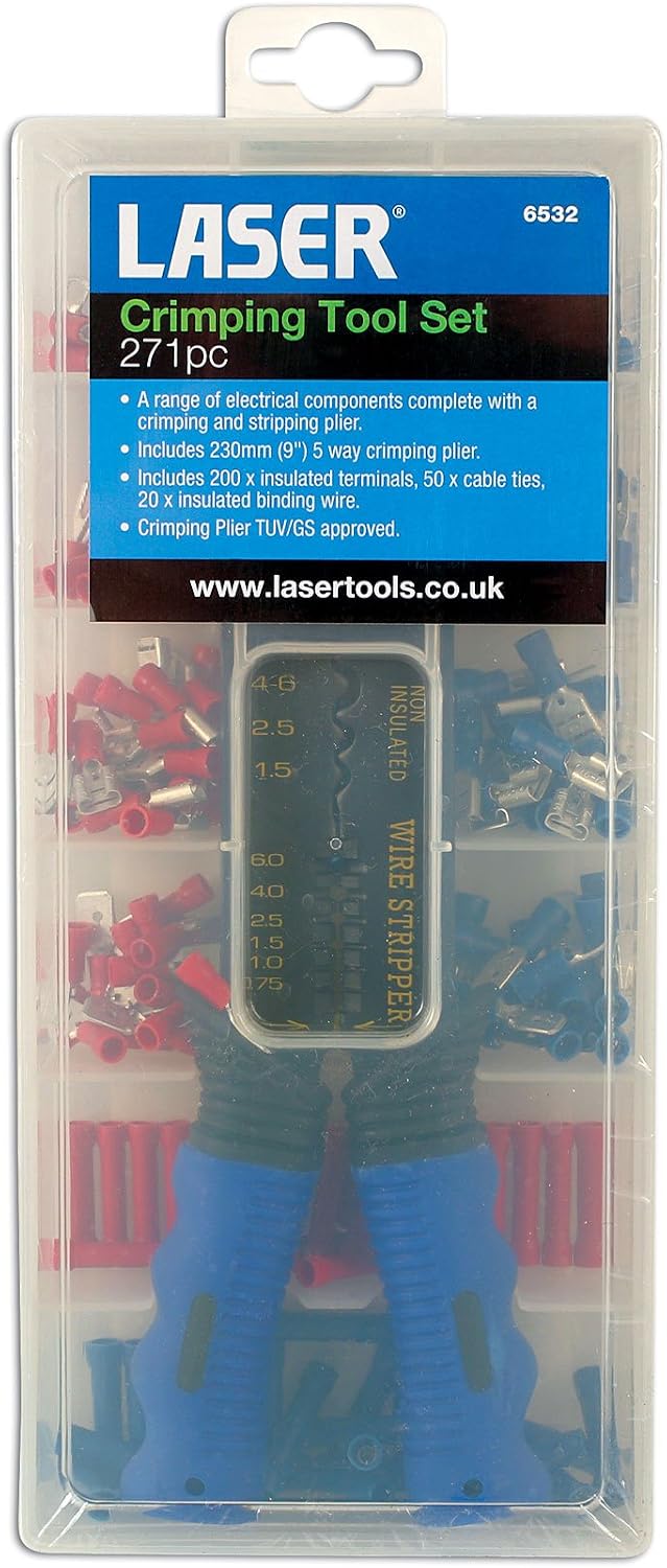 Laser 6532 Crimping Tool Set 271pc - Image 5
