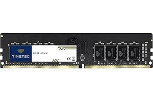 Timetec Advanced 8GB DDR4 3200MHz (PC4-3200AA) PC4-25600 UDIMM Desktop RAM – 288-Pin 1.2V CL22 Non-ECC Unbuffered DIMM Memory
