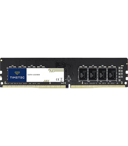 Timetec 8GB DDR4 3200MHz (PC4-3200AA) PC4-25600 UDIMM Desktop RAM
