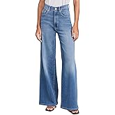 DL1961 Women's Softwear Hepburn Wide Leg High Rise Jeans