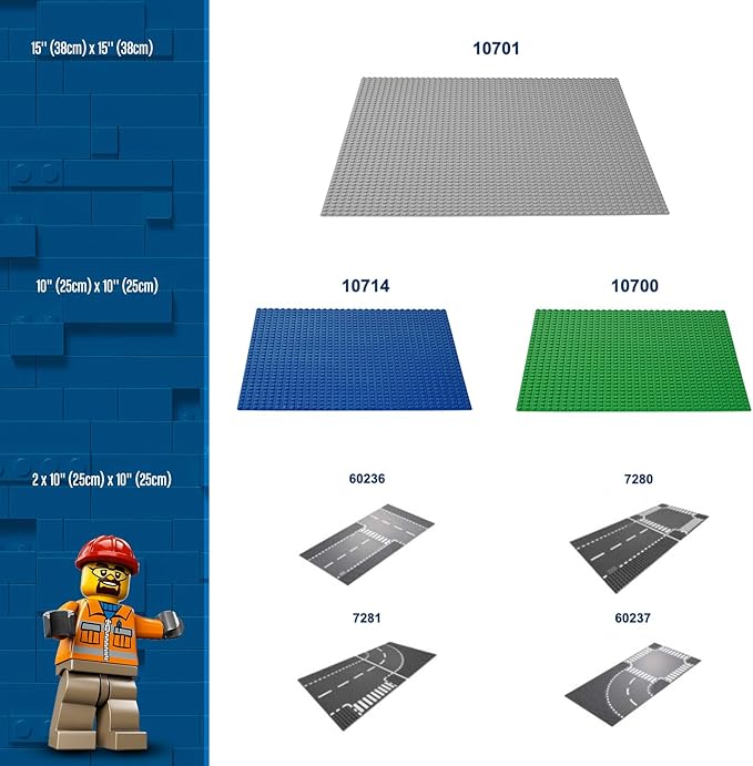 lego classic 10700 green baseplate