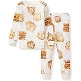 Burt's Bees Baby Boys' 2-Piece Long Sleeve Tee and Pants Organic Cotton Pajama Set