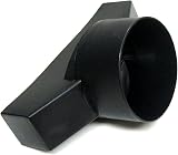 Timloc Ducting Adaptor 100mm for Underfloor Telescopic Vent 1205 view 1