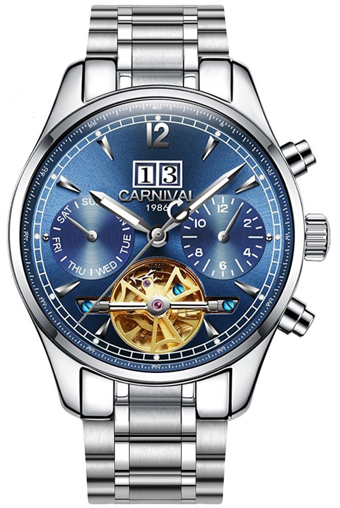 TEINTOPCarnival Mechanical Complications Watches for Men