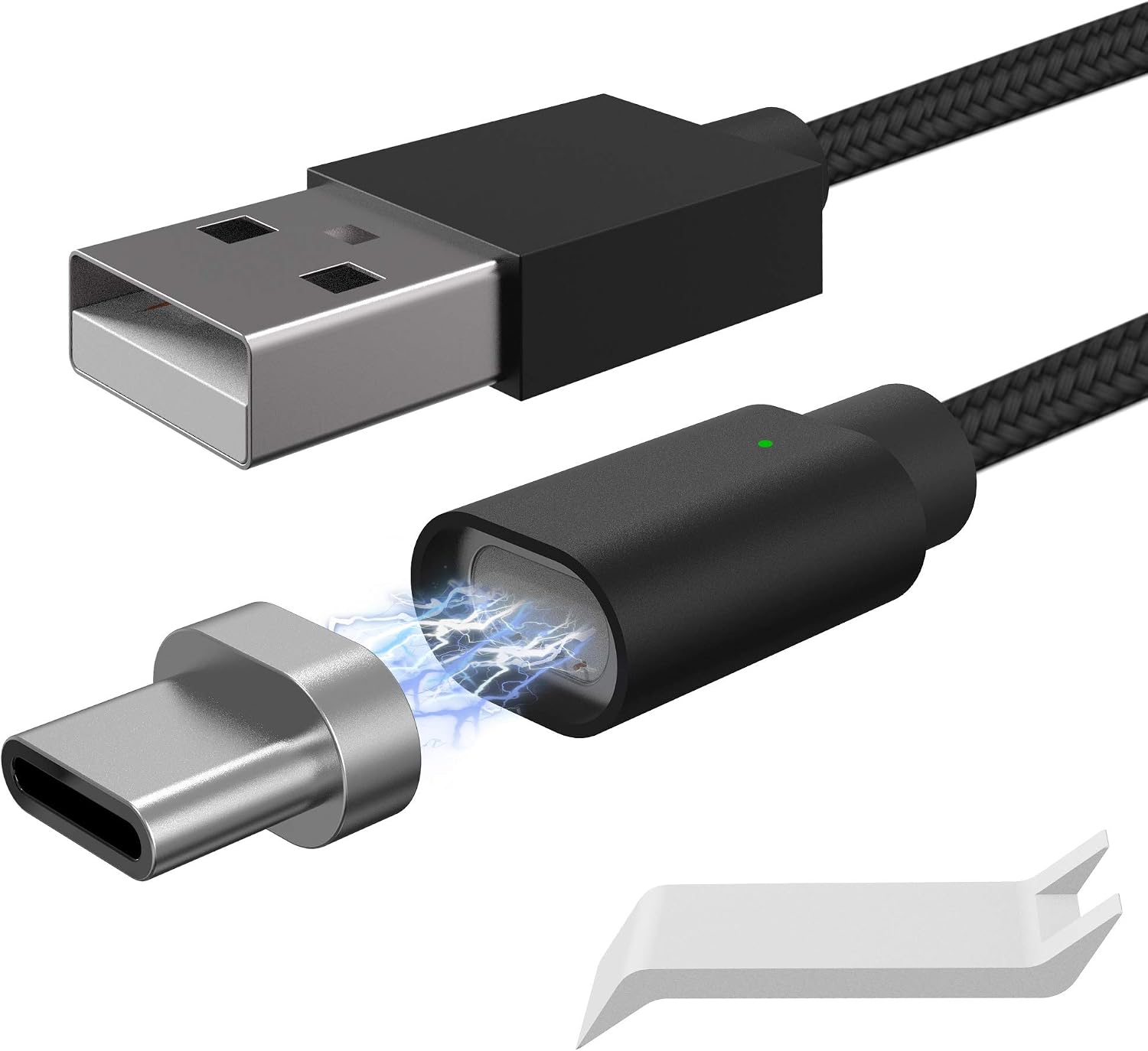GEEKRIA SNAP Quick Connect Charger Cable Compatible with Sony WH-1000XM6/1000XM5, ULT WEAR, WH-XB920N